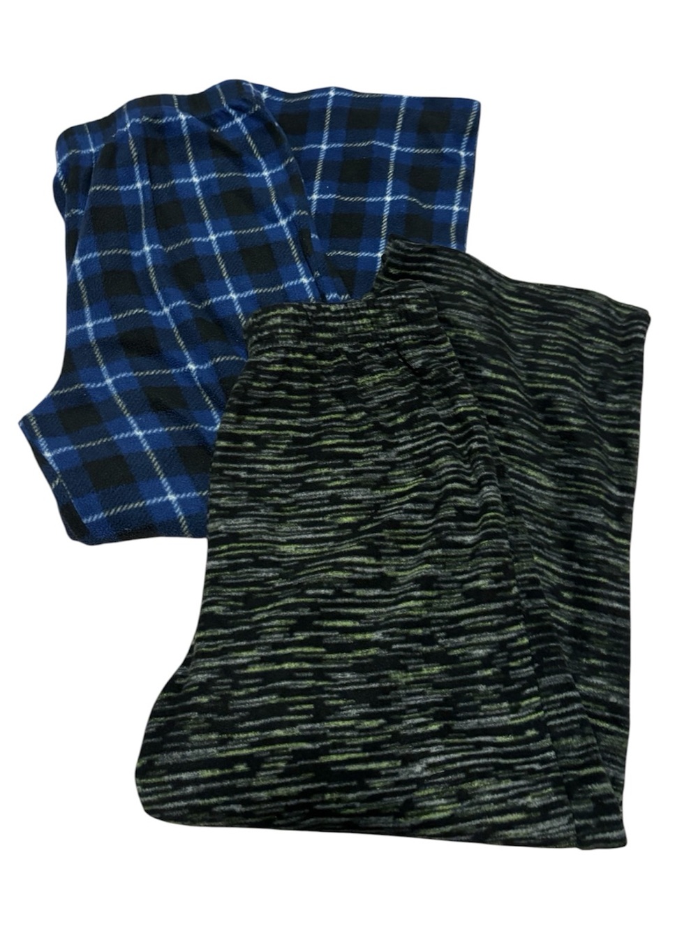 Cuddl Duds Blue Plaid Lounge Pants